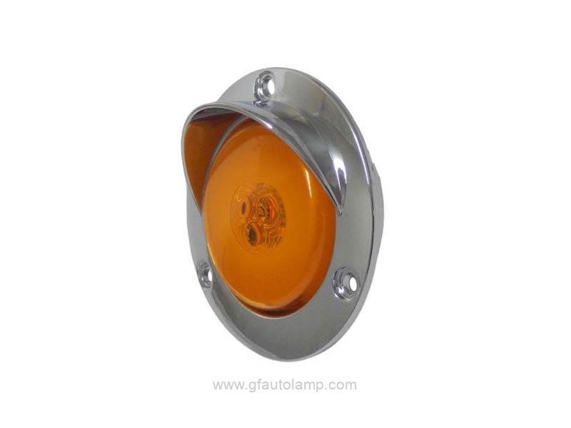 Lámpara lateral cromada con visera Neón LED, A88118T