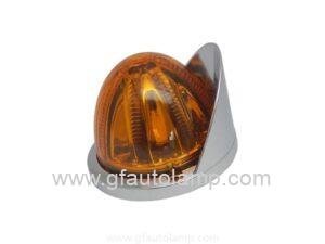 Lampara tipo misil Visera Cromada, 12V/24V, A88064T